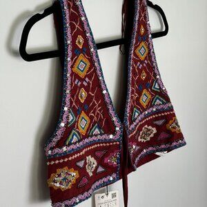 Western Cowgirl Vest from Zara